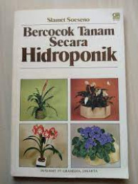 Bercocok Tanam Secara Hidroponik