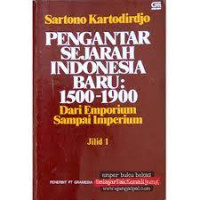 Image of Pengantar Sejarah Indonesia Baru: 1500-1900 Dari Emporium sampai Imperium