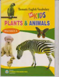 Thematic English Vocabulary for Kids Plants & Animals