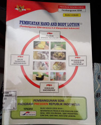 Buku Vokasi Pembuatan Hand And Body Lotion