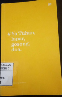 Image of Ya Tuhan, lapar, gosong, doa