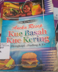 Image of Aneka Resep Kue Basah Kue Kering