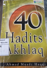 40 Hadits Akhlaq