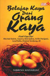 Image of Belajar Kaya Dari Orang Kaya