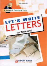 Let's Write Letters (Ayo Menulis Surat)
